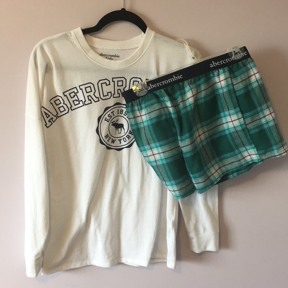 Abercrombie kids pajama set